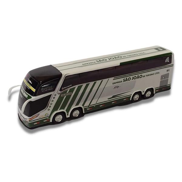 Imagem de Brinquedo Miniatura Ônibus Empresa São João G7 Dd