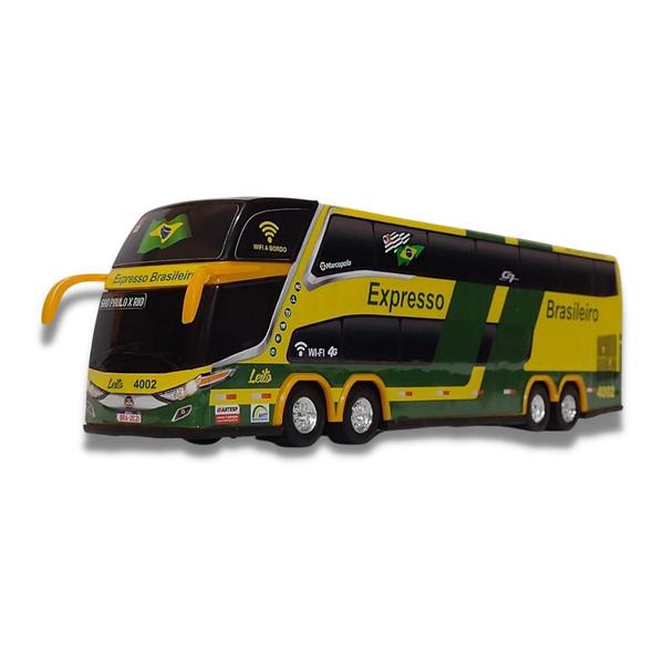 Imagem de Brinquedo Miniatura Ônibus Expresso Brasileiro 1800 Dd G7