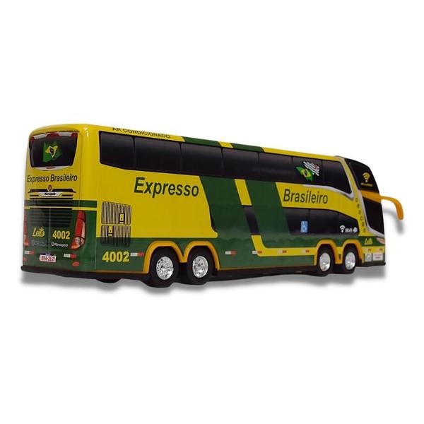 Imagem de Brinquedo Miniatura Ônibus Expresso Brasileiro 1800 Dd G7