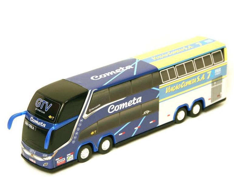 Imagem de Brinquedo Miniatura Ônibus Gtv E Dino 1800 Dd 30Cm