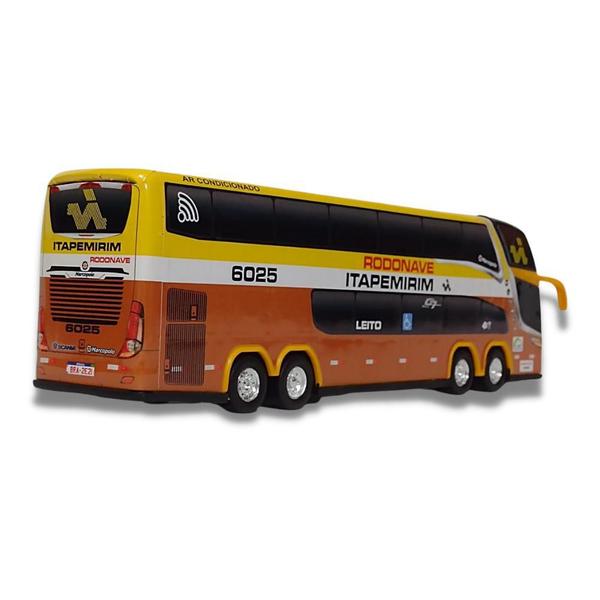 Imagem de Brinquedo Miniatura Ônibus Itapemirim Rodonave G7 Dd