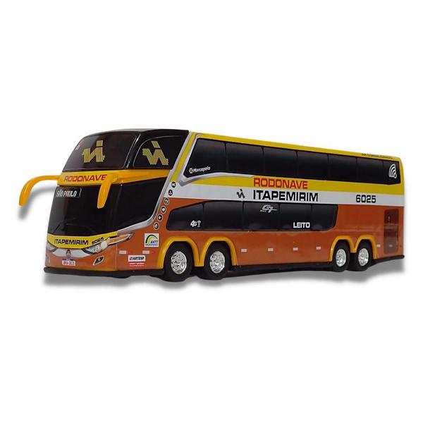 Imagem de Brinquedo Miniatura Ônibus Itapemirim Rodonave G7 Dd