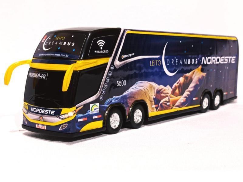 Imagem de Brinquedo Miniatura Ônibus Nordeste Dream Bus 30Cm