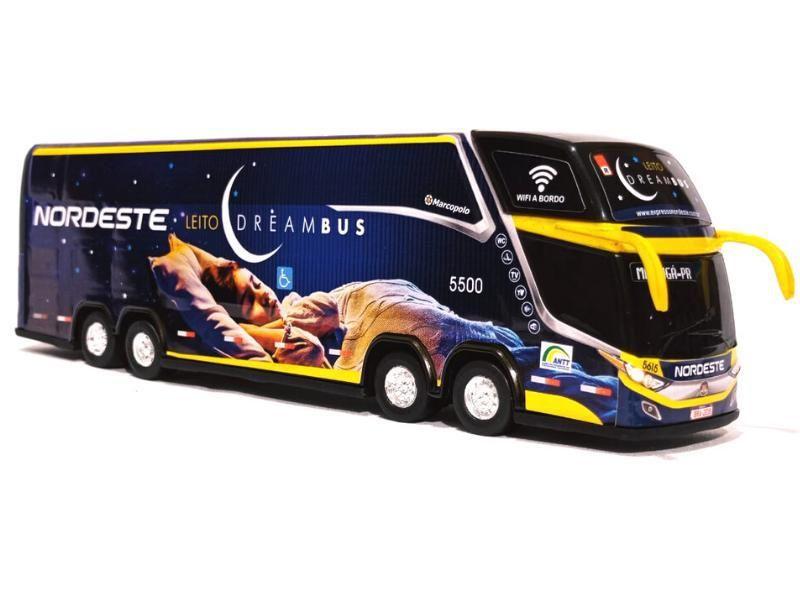 Imagem de Brinquedo Miniatura Ônibus Nordeste Dream Bus 30Cm