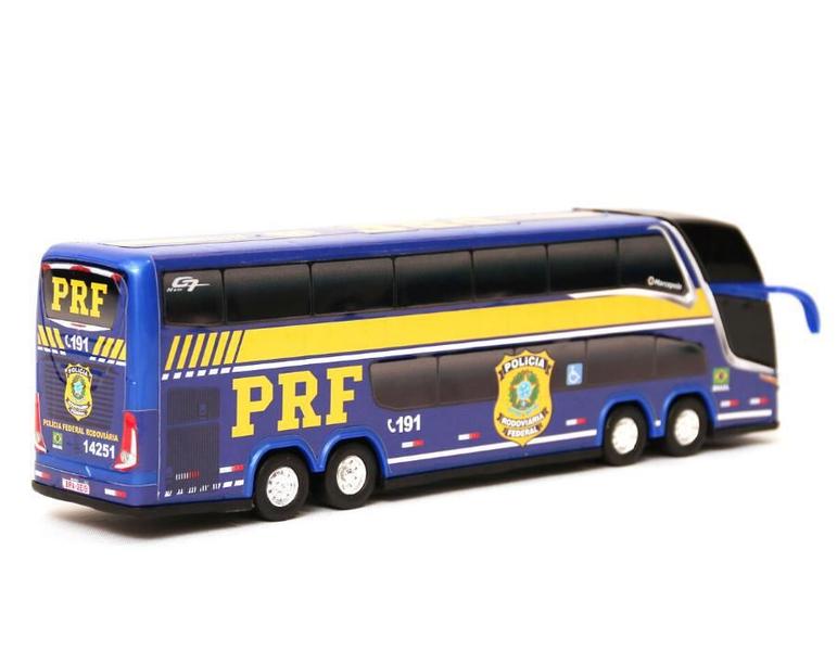 Imagem de Brinquedo Miniatura Ônibus Prf Policia Federal 30Cm