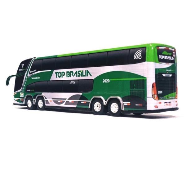 Imagem de Brinquedo Miniatura Ônibus Top Brasília Leito 1800 Dd G7