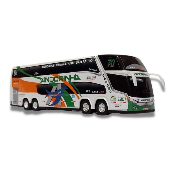 Imagem de Brinquedo Miniatura Ônibus Viação Andorinha G7 30Cm