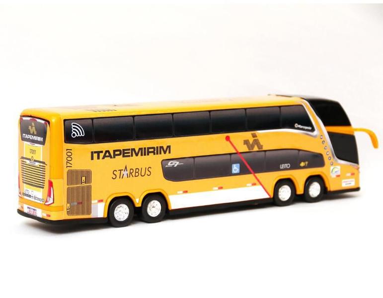 Imagem de Brinquedo Miniatura Ônibus Viação Itapemirim Starbus 30Cm