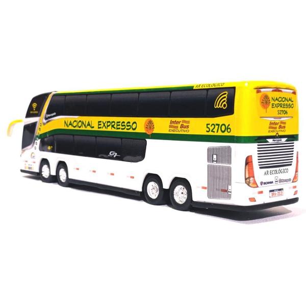 Imagem de Brinquedo Miniatura Ônibus Viação Nacional Expresso 30Cm