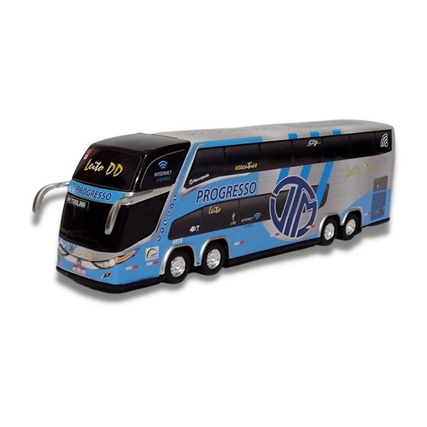 Imagem de Brinquedo Miniatura Ônibus Viação Progresso 1800 Dd G7