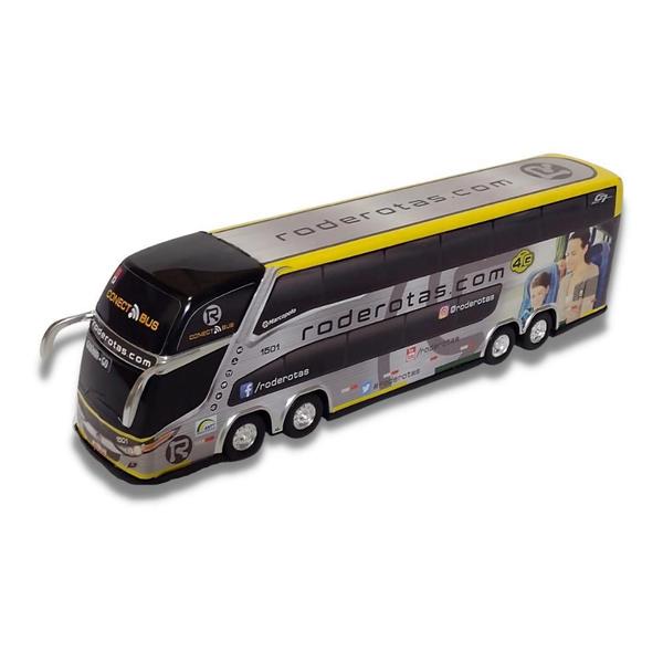 Imagem de Brinquedo Miniatura Ônibus Viação Roderotas 1800 Dd G7