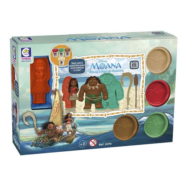 Imagem de Brinquedo Moana e Maui Massinha Disney