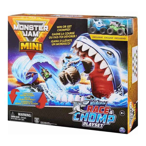 Brinquedo Monster Jam Playset Corrida e Mordida do Tubarao - Sunny Imagem de Brinquedo Monster Jam Playset Corrida e Mordida do Tubarao
