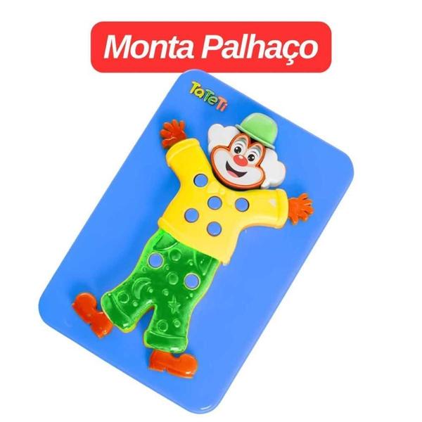 Imagem de Brinquedo Monta Palhaço Tateti Calesita Ref.837 ul