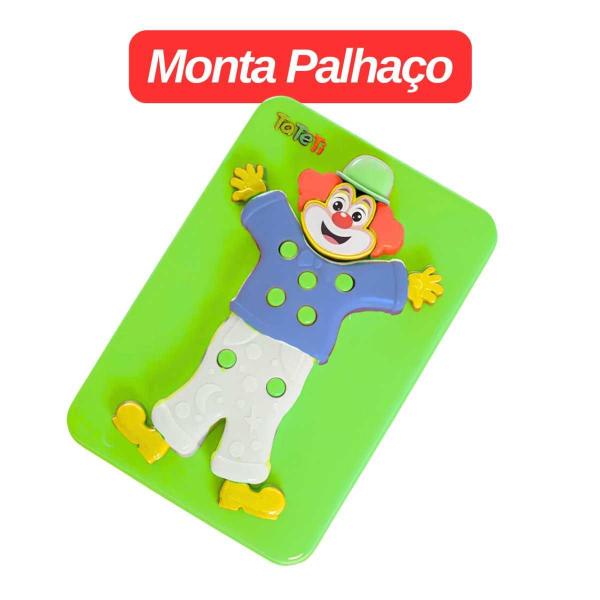 Imagem de Brinquedo Monta Palhaço Tateti Calesita Ref.837 Verde