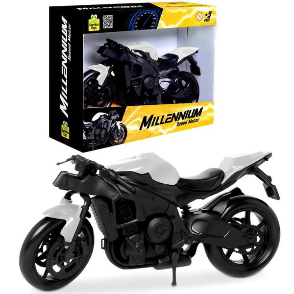 Imagem de Brinquedo Moto Motinha Infantil Millennium - Samba Toys