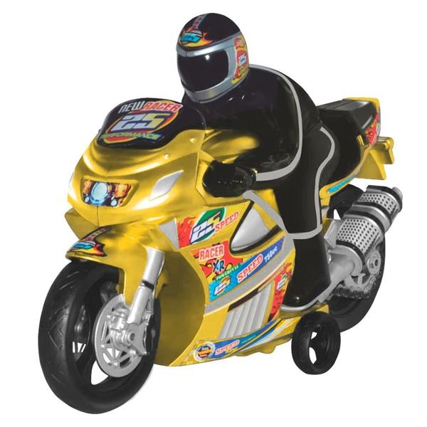 Imagem de Brinquedo Moto Racer Grande A Fricção 703 - Lider Brinquedos