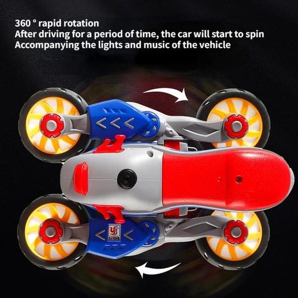 Imagem de Brinquedo Moto spacial 360 Bate Volta com luzes e som