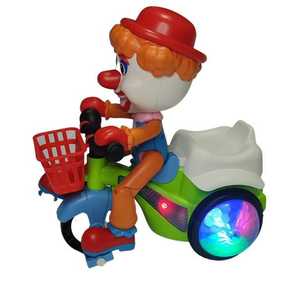 Imagem de Brinquedo Motoca Triciclo Incrível Circo Palhaço Musical