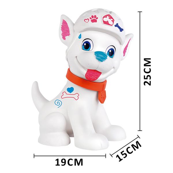Brinquedo Mundo Colorido Pets Cachorro Para Pintar Com 6