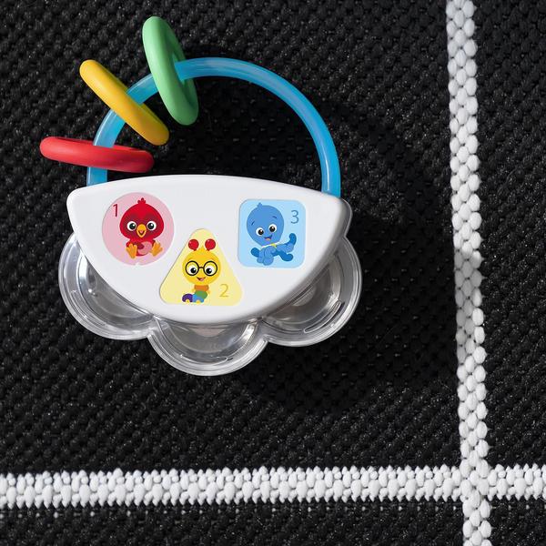 Imagem de Brinquedo musical Baby Einstein Tiny Tambourine Rattle 3 meses ou mais