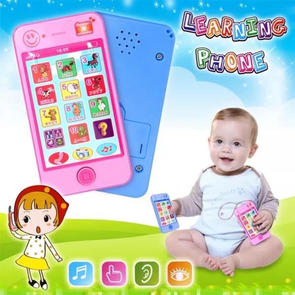 Imagem de Brinquedo Musical Celular Infantil Bebê Divertido Luzes Leds