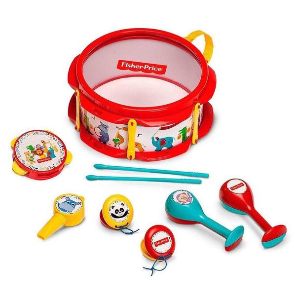 Imagem de Brinquedo Musical Kit Bandinha Divertida Fisher Price F00009