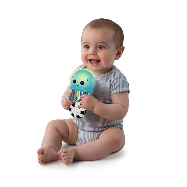 Imagem de Brinquedo musical Sensory Shaker Baby Einstein Ocean Glow Newborn+