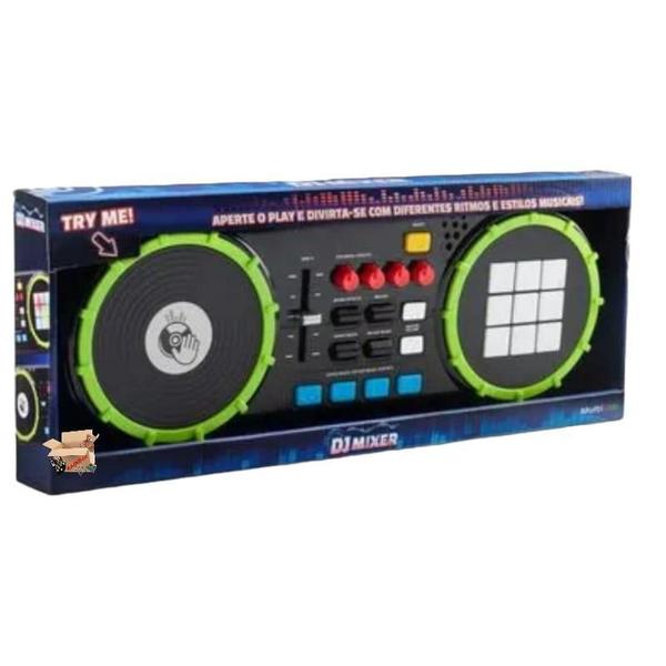 Imagem de Brinquedo Musical Teclado Painel De Música Dj Mixer Multikid