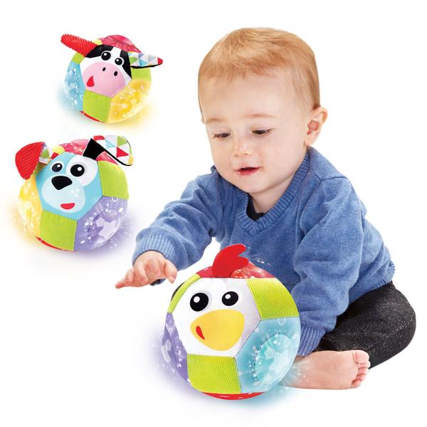 Imagem de Brinquedo musical Yookidoo Baby Lights N' Music Friends Ball