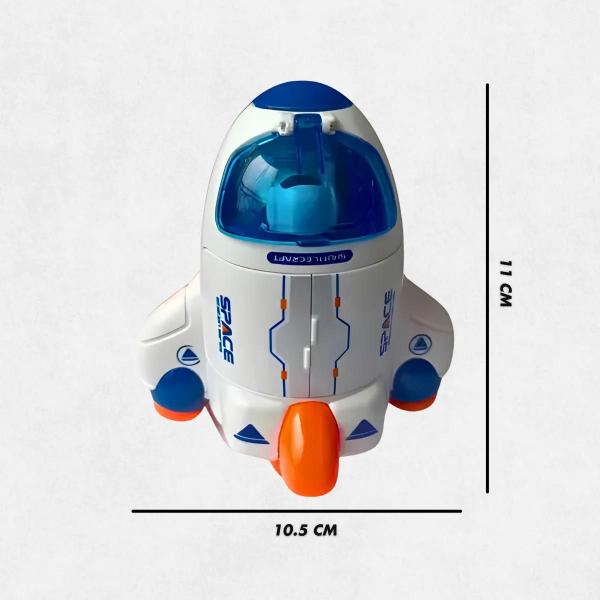 Imagem de Brinquedo Nave Espacial Infantil com Astronauta Laranja