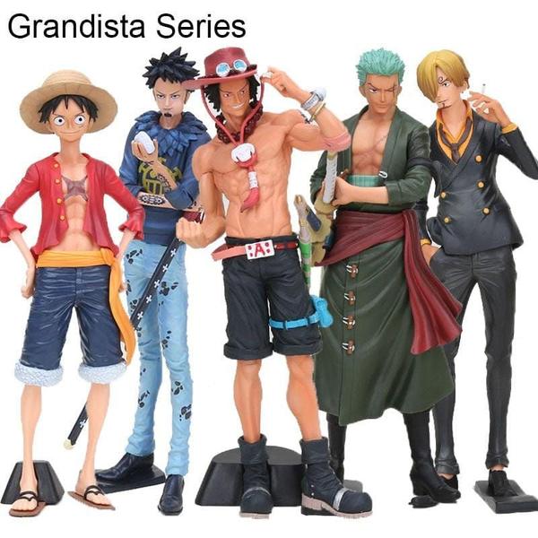 Imagem de brinquedo One Piece Roronoa Zoro Luffy Sanji Trafalgar D. Water Portga (sem base )