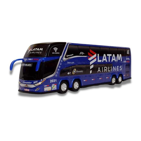 Imagem de Brinquedo Ônibus Aviação Da Latam Airlines 30Cm