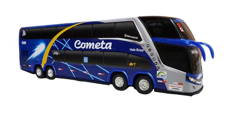 Imagem de Brinquedo Ônibus Cometa 2 Andares 30Cm