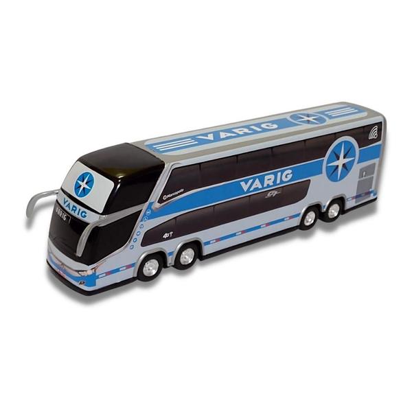 Imagem de Brinquedo Ônibus Da Aviação Antiga Varig Brasil 30Cm