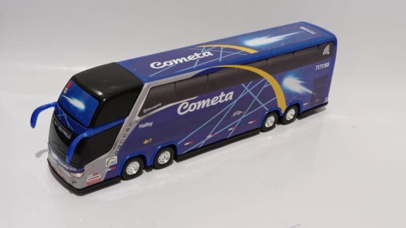 Imagem de Brinquedo Ônibus Em Miniatura Cometa Halley 1800 Dd G7