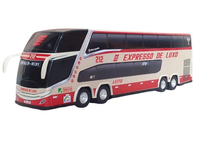 Imagem de Brinquedo Ônibus Expresso De Luxo 2 Andares