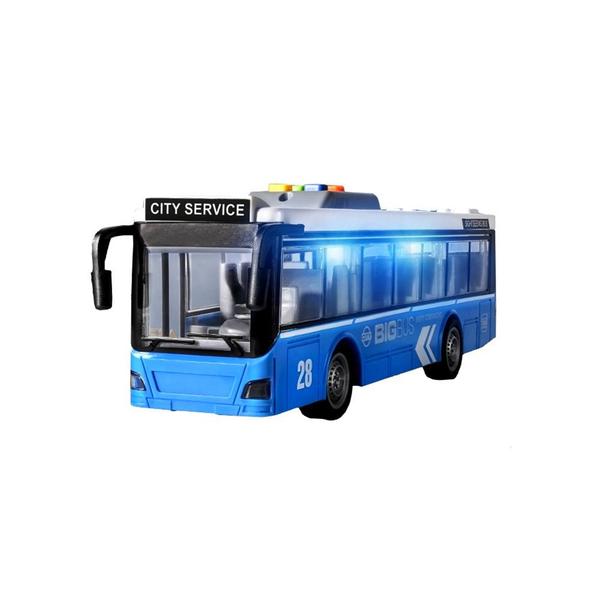 Imagem de Brinquedo Ônibus Fricção C/ Luz E Som - Dm Toys