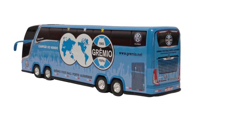 Imagem de Brinquedo Ônibus Miniatura Grêmio 2 Andares