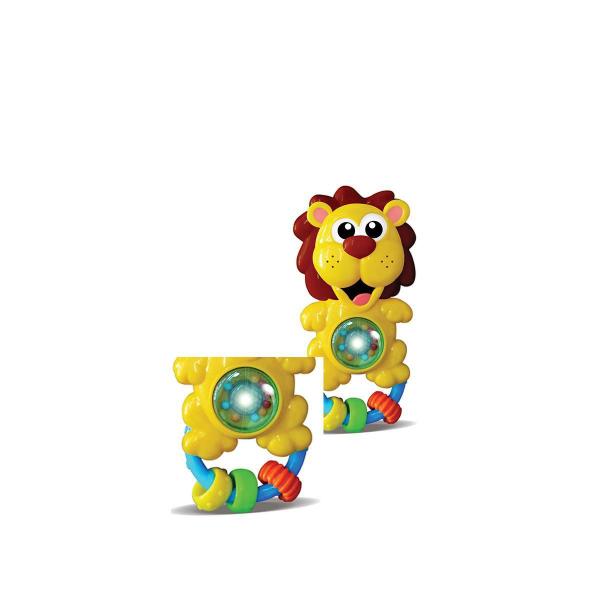 Brinquedo P Bebe Amigo Chocalho Leãozinho Luz E Som Infantil - Macrozao Imagem de Brinquedo P Bebe Amigo Chocalho Leãozinho Luz E Som Infantil