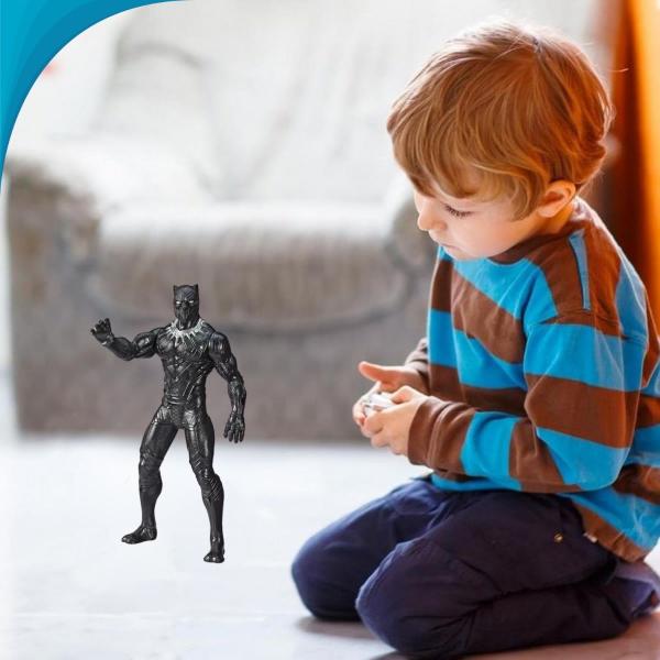 Imagem de Brinquedo Pantera Negra Action Figure Marvel Para Coleção Bonito Ideal Para Sua Filha