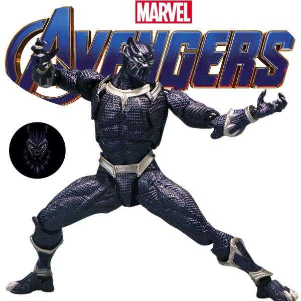 Imagem de Brinquedo Pantera Negra Action Figure Marvel Para Coleção Bonito Ideal Para Sua Filha