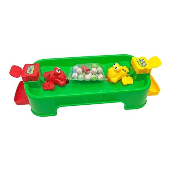 Imagem de Brinquedo Papa Bolinhas Dupla de Sapinhos Infantil Art Brink