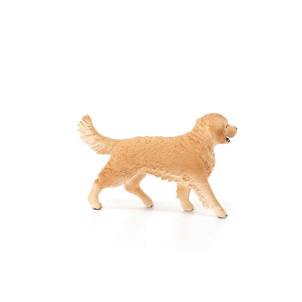 Imagem de Brinquedo para animais de fazenda Schleich Farm World Golden Retriever com mais de 3 anos