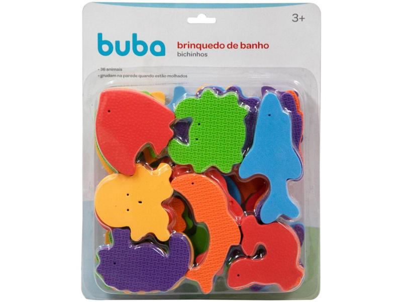 Imagem de Brinquedo para Banho Bichinhos Buba 36 Peças