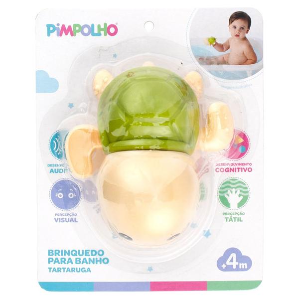 Imagem de Brinquedo Para Banho Pimpolho Tartaruga +4m 020201