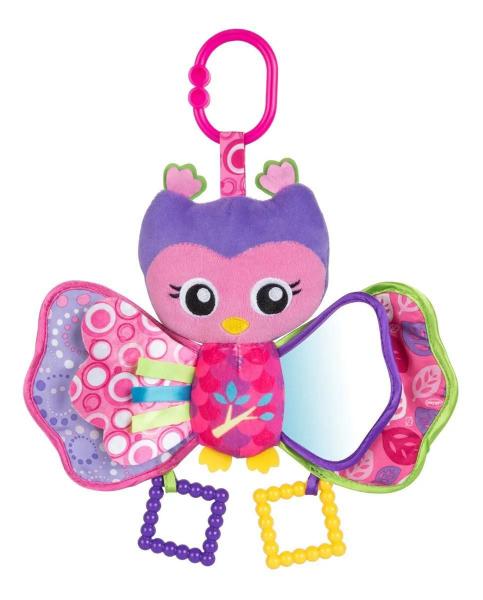 Imagem de Brinquedo Para Bebê Com Mordedor Coruja Olive Owl Playgro