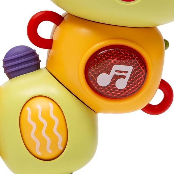 Imagem de Brinquedo para Bebê Musical e Sensorial Centopeia  Buba