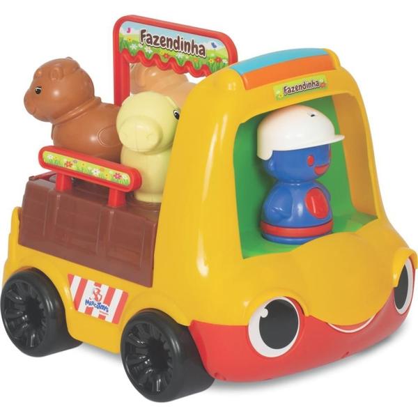 Imagem de Brinquedo para Bebê Truckids Fazendinha C/ATIVIDADE