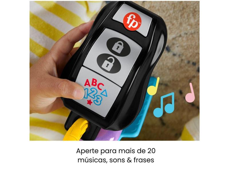 Imagem de Brinquedo para Bebê Viagem Fisher-Price  - Chaves Brinca e Aprende Emite Sons Mattel